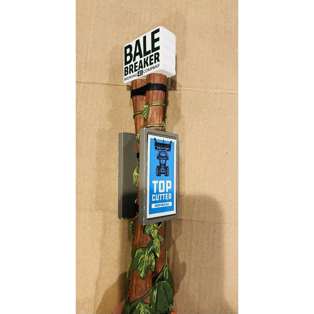 Bale Breaker Brewing Top Cutter IPA Beer Tap Handle. Man Cave Yakima Washington
